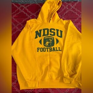 NDSU Football Yellow Hoodie